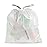 Ultrasac 18 Gallon 2.0 MIL White Drawstring Trash Bags - 25 x 28 - Pack of 50 - For Home, Outdoor, Industrial, & Commercial