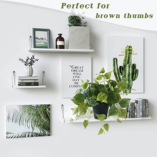 MARTHAIVAN-Fake-Potted-Plants-Artificial-Pothos-Boho-Greenery-Indoor-Faux-Plant-Decor