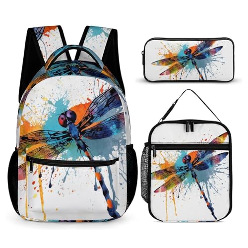 Ensemble sac à dos 3 pièces étanche et léger avec lunch box isotherme