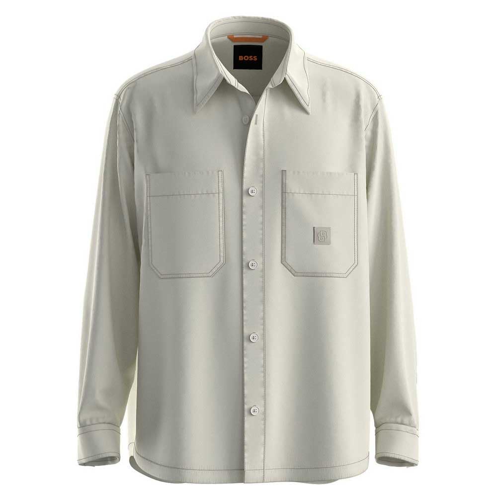 BOSS Men's Lerato_M 10260294 01 Shirt, Light Beige271, M