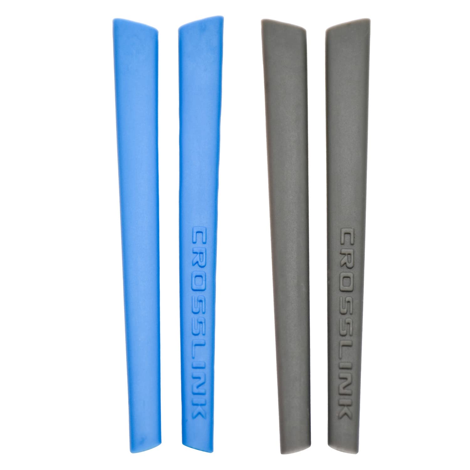 Manchons silicone Oakleys Crosslink Pitch kit caoutchouc bleu gris