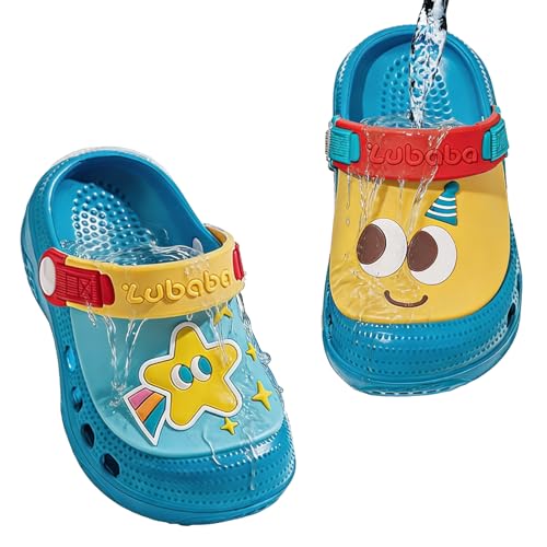 Image of Toddler Clogs Boys Girls Slides Sandals Little Kids Summer Water Shoes Slippers for Beach Pool Garden