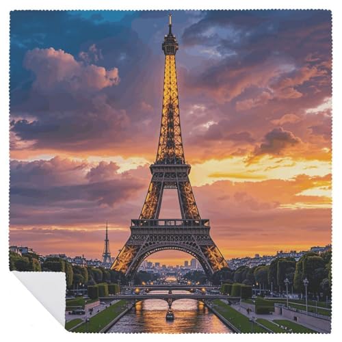 Servilletas de Tela Estilo Torre Eiffel Paquete 6 miniatura 6
