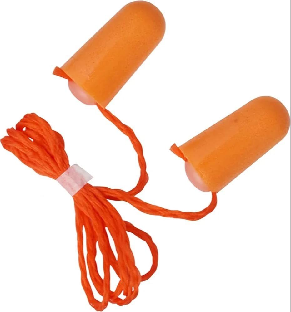 Ear Plugs Corded, Extra Soft, Reusable Earbuds Noise Cancellation, Soundproof Earplug Use For Underwater, Meditation, Study, Flight Travel,Sleeping Sound Block Up To 34 Decibel (Pack of 10)-image-38