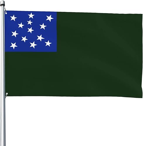 LIICHEES Flag of the Vermont Republic Flag 4x6 Ft Heavy Duty Outdoor Decoration Flags Durable Polyester Banner House Patio Flags