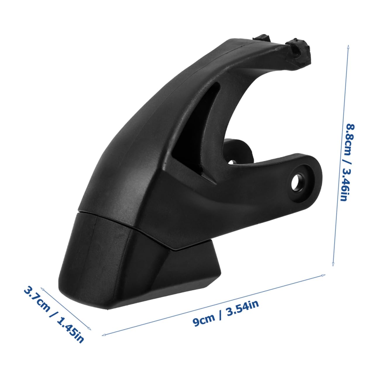 DECOMELODY 2Sets Inline Skate Brake Pad Roller Skate Stopper Accessories for Skating Strong Grip Wear Material Suitable for Roller Skates