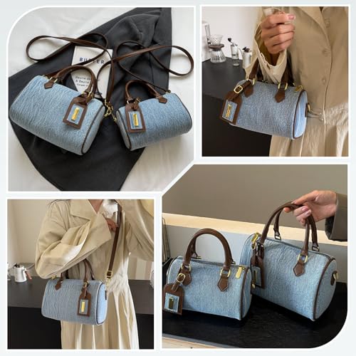 Bolso CORIOS de mezclilla para mujer elegante y versátil miniatura 6