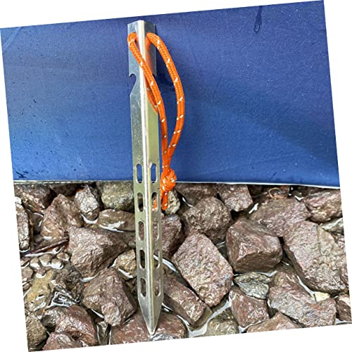 Clavos de camping VANZACK para terrenos de acampada duros y pedregosos 6