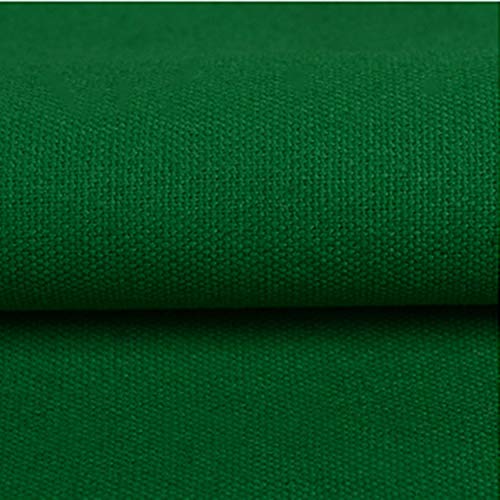 moonfarm 選べる19色 手芸用 綿 麻 カラー 生地 布 無地 単色 約幅1.5m×2m (緑色)