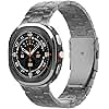 synsing Titanium Band for Samsung Galaxy Watch Ultra 47mm (2025/2024), No Gap Metal Watchband with Integrated Buckle Strap Replacement Accessory for Galaxy Watch Ultra 7 47mm