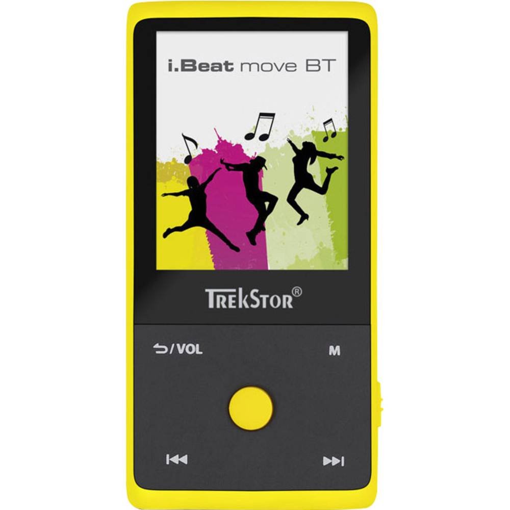 TrekStor i. Beat move BT MP3 Player with 1.8 inch TFT LCD Screen, Support Bluetooth and 8GB Memory