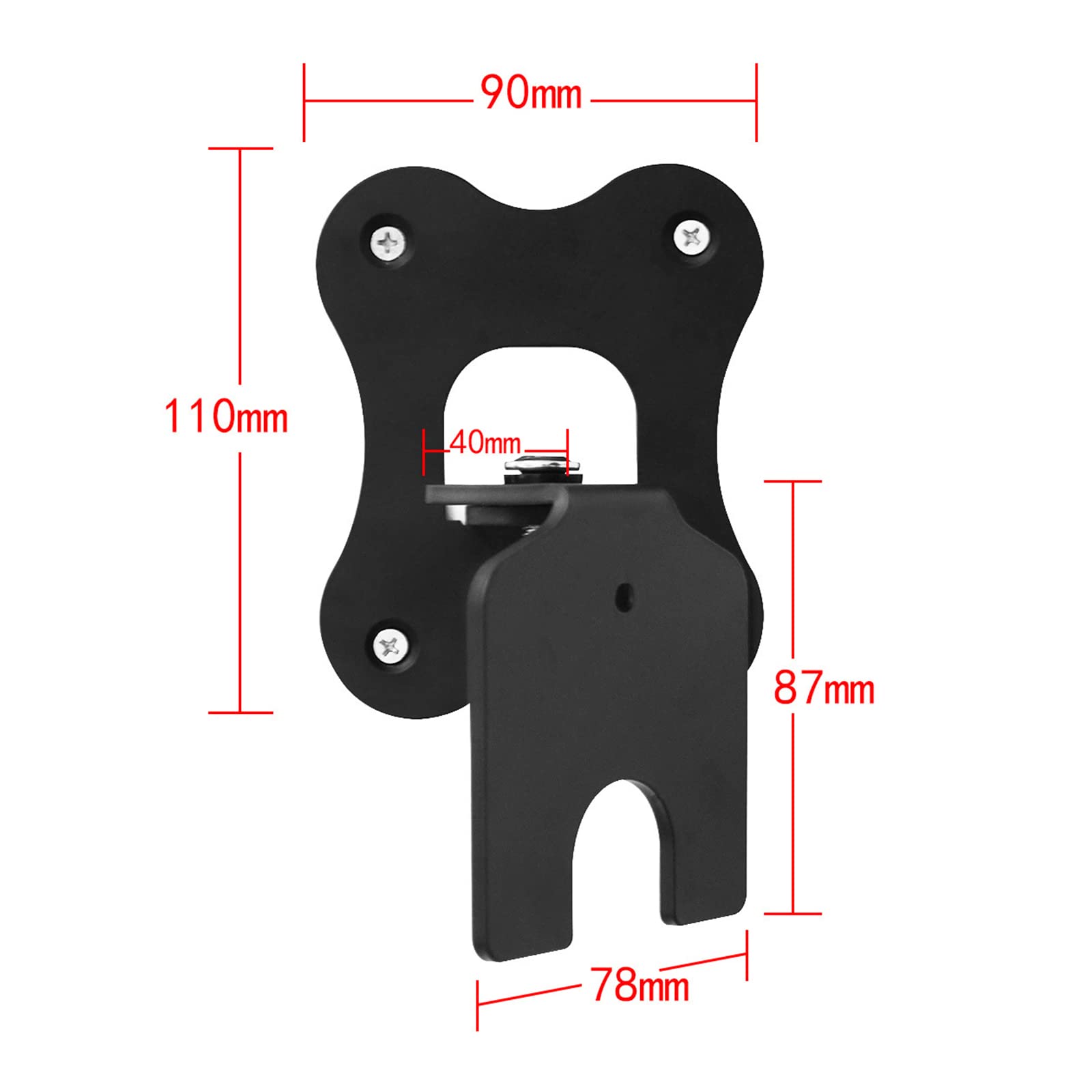 Supporto da Parete per Altoparlante Surround SA RS3S Perfetto Camera da Letto Cucina Bagno Soundbar Altoparlante con Staffa Salvaspazio