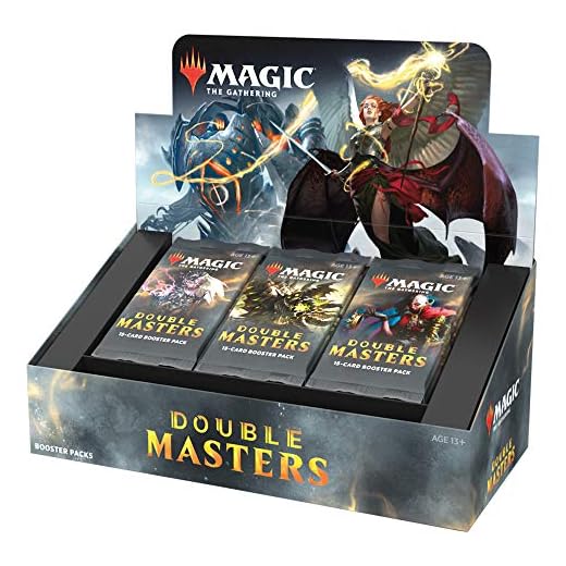 Magic: The Gathering Double Masters Draft Booster Box | 24 Packs (360 Cards) | 1 Box Topper