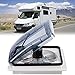 Ventola Di Ventilazione Per Camper 12V 40*40cm Ventilatore da Tetto per Camper Ventilatore da Tetto di Aspirazione e Scarico a 3 Velocità Ventola Di Raffreddamento Per Camper per Camper Rv