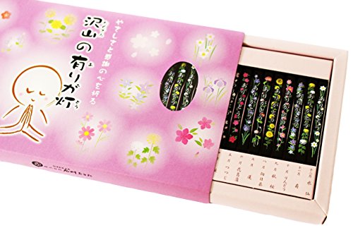 ペット供養 線香 ありがとう線香 沢山の有りが灯 24本 贈答 ギフト 月命日 彼岸 お盆 四十九日のサムネイル