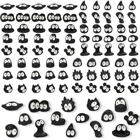 75PCS Mini Resin Ghost Figures for Gardens Cover
