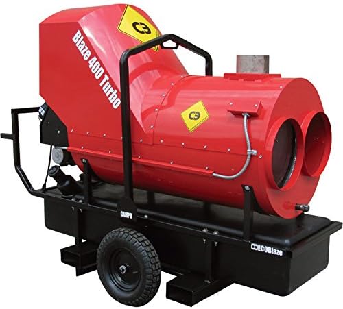 EcoBlaze Blaze Indirect Fuel Oil/Kerosene/Diesel Space Heater - 396,000 BTU, Model# BLAZE 400 D TURBO