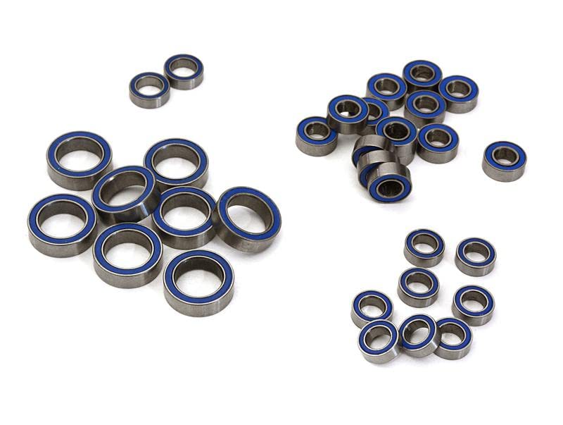Integy RC Upgrades for Traxxas 1/16, Complete Rubber Seal Bearing Set (33) for Traxxas 1/16 E-Revo, Slash, Summit