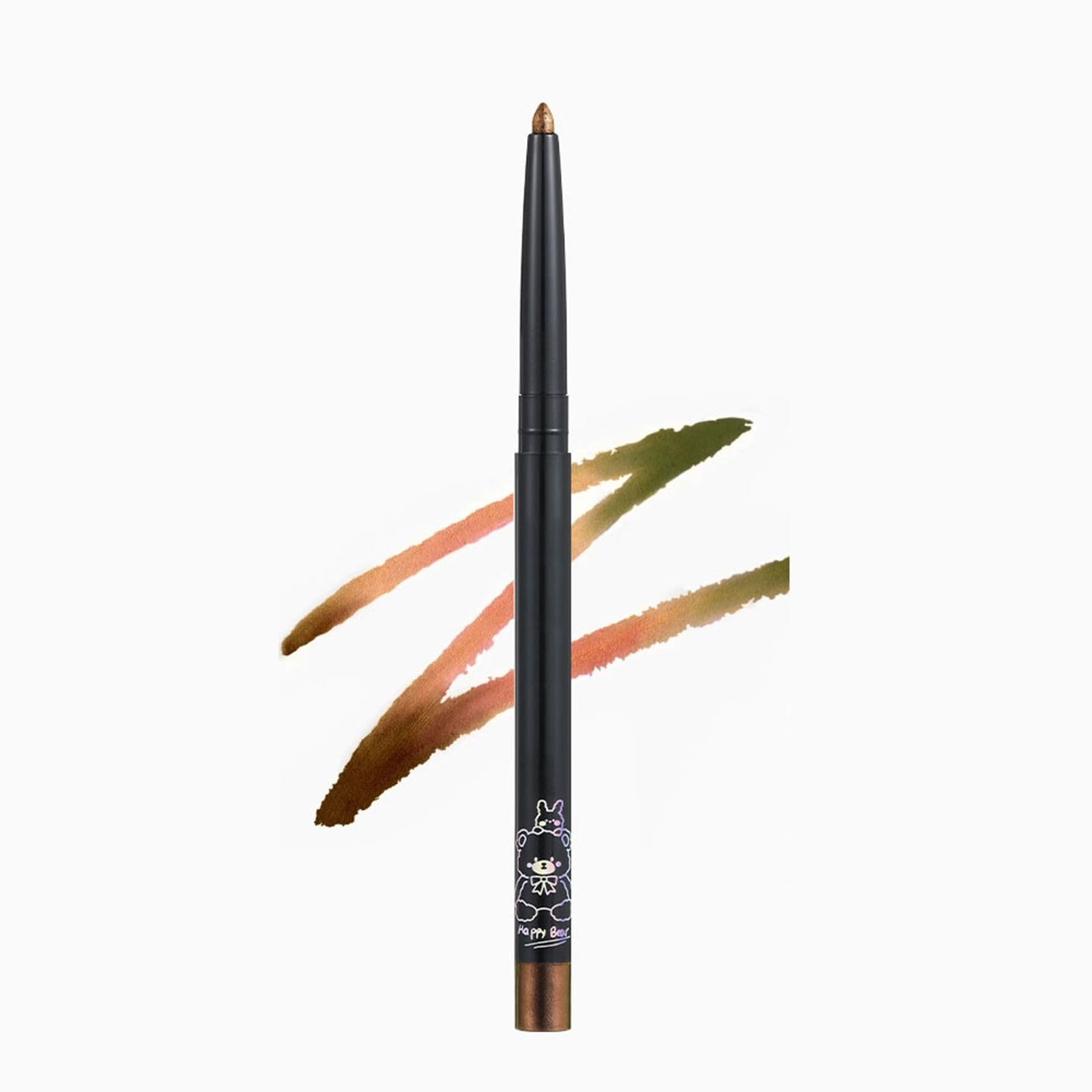 Vawolecy Chameleon Metallic Eyeshadow & Eyeliner Gel Pencil, 24H Long-Lasting Waterproof Shifting Colors Glitter Eye Makeup