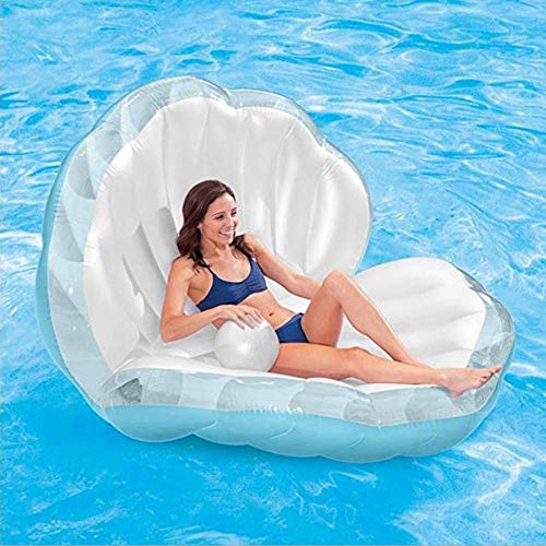 Lit d'eau gonflable stable pour bronzer sur la piscine sans basculer
