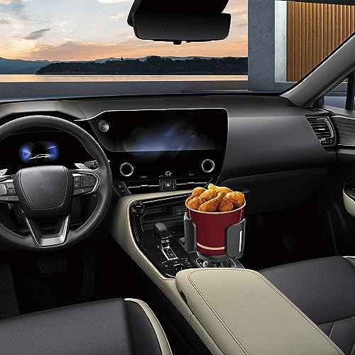 Portavasos para carro expandible y resistente ajustable miniatura 4