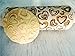 LOVELY DAY 3 KID Rolling Pin SET with HEART, PAISLEY and SPRING patterns. Wooden Laser Cut Mini embossing Rolling Pins for cookies, play dough, salt dough or clay by Algis Crafts