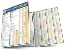 Medical Terminology: The Basics QuickStudy Laminated