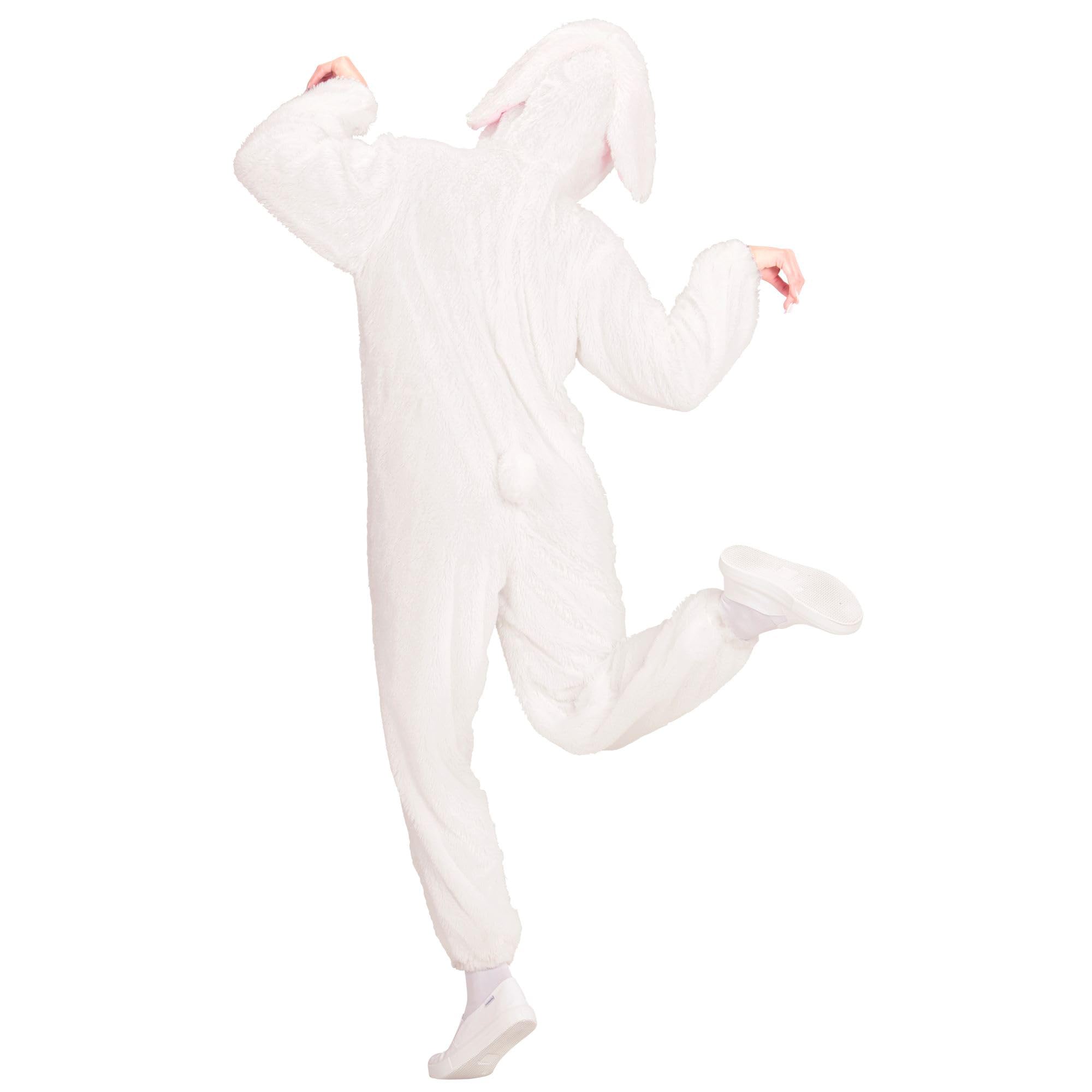 W WIDMANN MILANO Party Fashion - Costume lapin, combinaison avec masque à capuche, costume animal, lapin