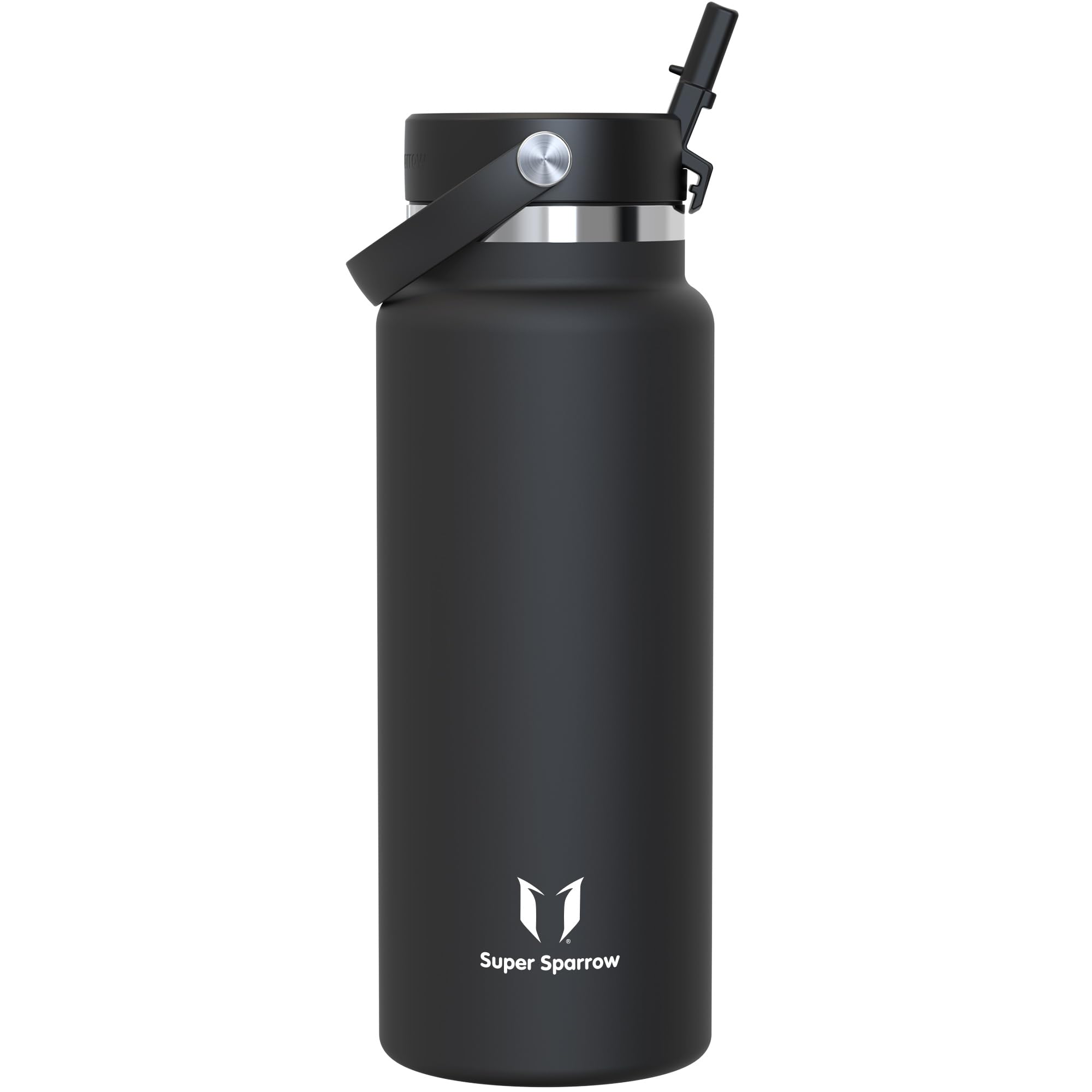 Sparrow SwivelSip Botella Termica - Botella Agua Acero Inoxidable Boca Ancha con Pajita - 750ml - Sin BPA y Antifugas - para Deporte, Gimnasio, Oficina, Yoga, Ciclismo — view 21