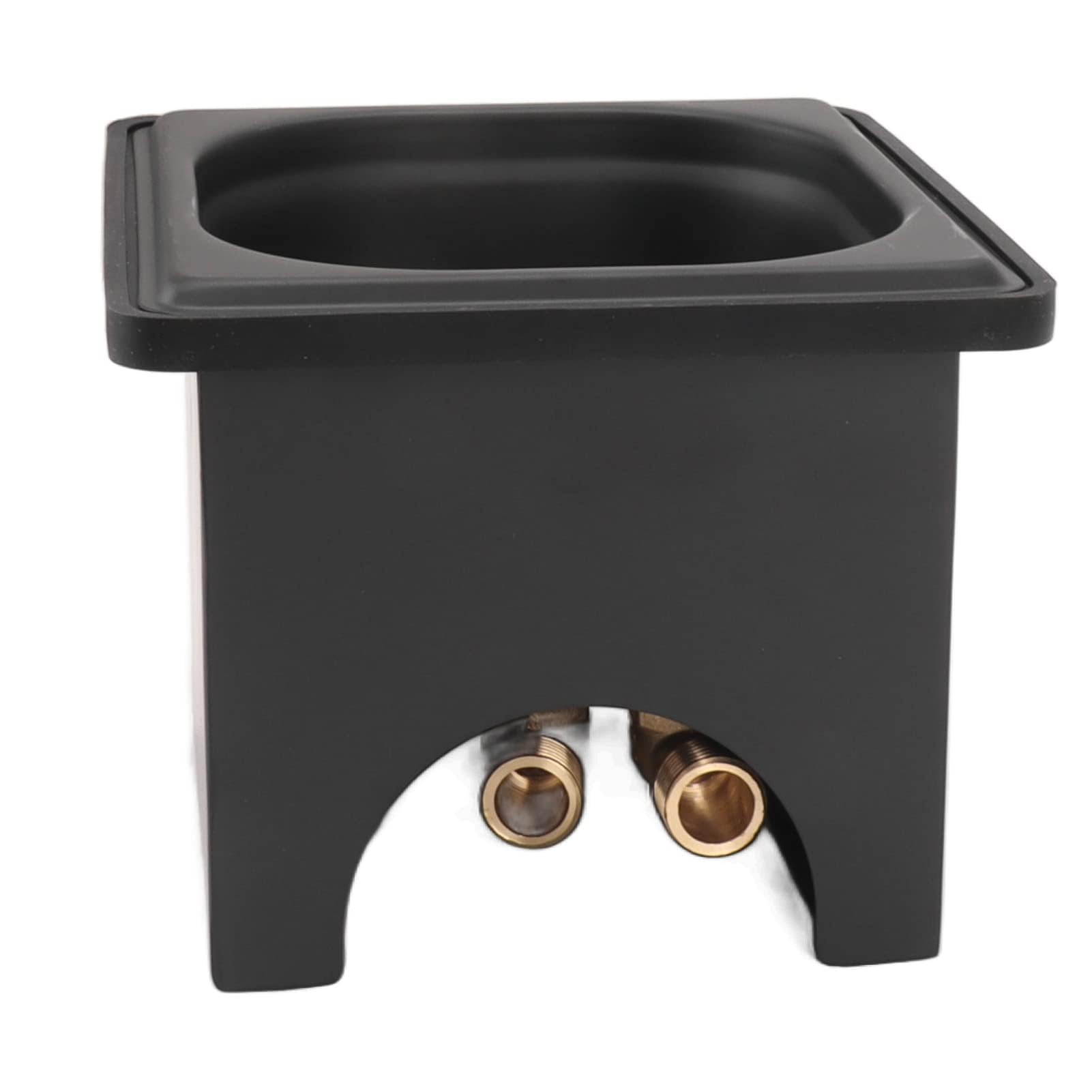 Lavabicchieri Automatico Compatto Nero, Rinser Pitcher in Acciaio Inox per Lavello Cucina, Installazione Rapida, Pulizia Multiangolo, Adatto per Casa, Bar, Caffetteria, Ristorante e Locali