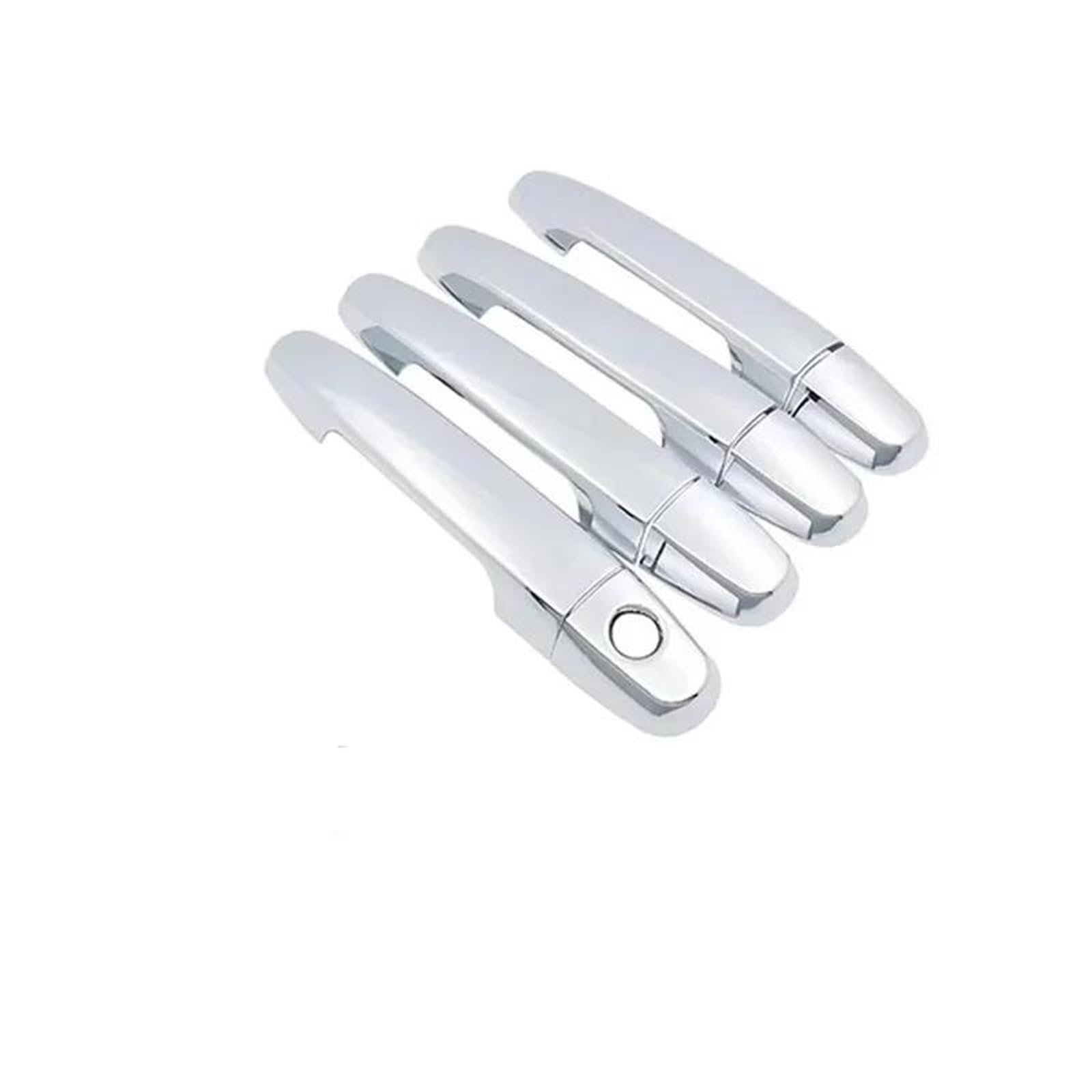 Qibbei Style 3 Car Exterior Door Handle Trim Cover Parts For Rav4 Xa20 2001 2002 2003 2004 2005(Style 3)