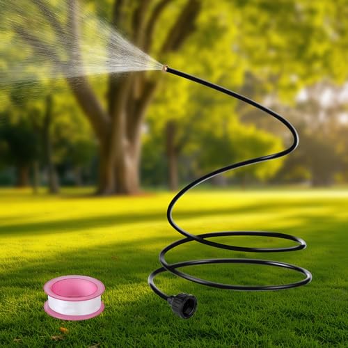 79 Inch Hose Misters for Outside Patio Portable Standing Water Mister for Cooling Outdoor