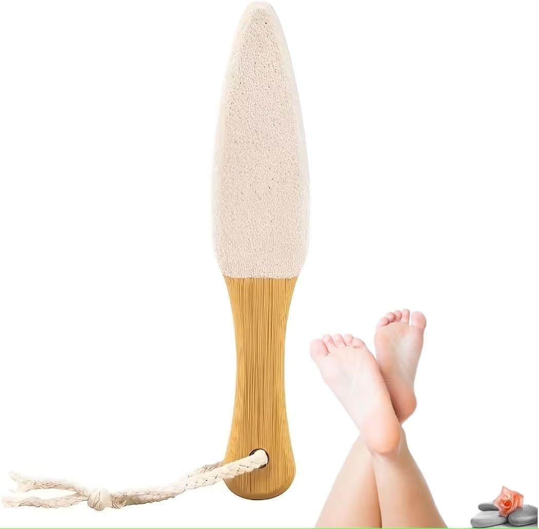 Multicolor Double-Sided Pumice Stone Pedicure Foot File Callus Remover, Professional Foot Scrubber for Wet & Dry Feet, Heel Dead Skin Remover, Exfoliating Foot Care Tool for Hands, Elbows, Women & Men-image-2