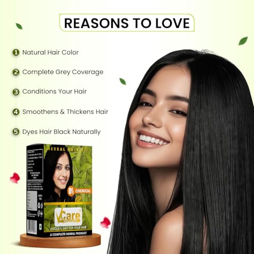 Polvo tinte natural VCare 60 g pack 5 unidades negro miniatura 6