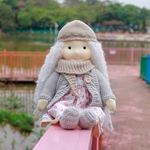 Waldorf doll handmade rag doll personalized collectors plush doll for kids birthday present with beautiful present box sophie 12  urban country home decor