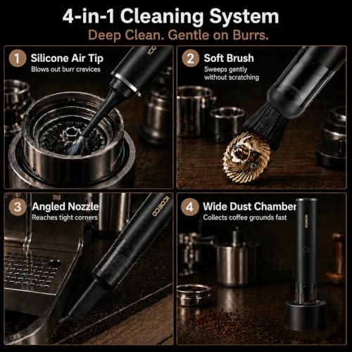 Image of Barista Coffee Vacuum Cleaner for Coffee Grinders & Espresso Machines