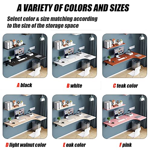 Bureau mural gain de place avec installation facile pour tout espace