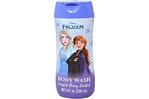 Frozen Kids Body Wash: Refreshing Berry-Scented Soap for Girls and Boys (8 fl. oz.)