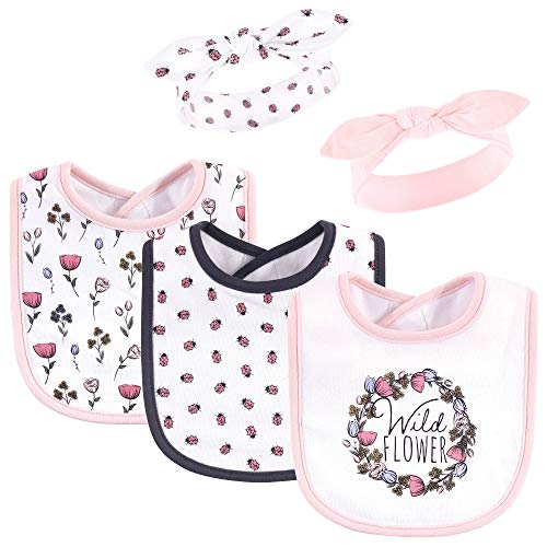 Image of Hudson Baby Unisex Baby Bandana Bibs and Headbands