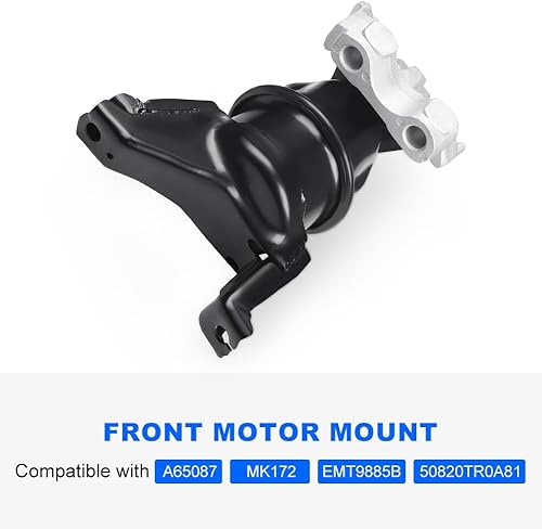 Miniatura 6 de JDMON 3 piezas de repuesto de motor y montaje de transmisión para Honda Civic 1.8L Coupé (Auto Trans) 2012 2013 compatible con MK172 A65048 A65021