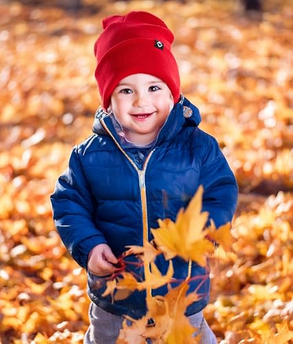 Image of Funky Junque Baby, Toddler & Kids Beanie - Ultra Soft Stretchy Knit Winter Hat for Ages 0-10, Available in 3 Sizes