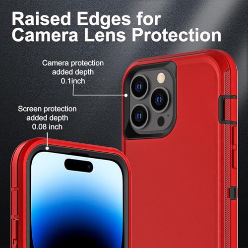 Coque de qualité militaire pour iPhone 14 Pro Max résistante aux chutes