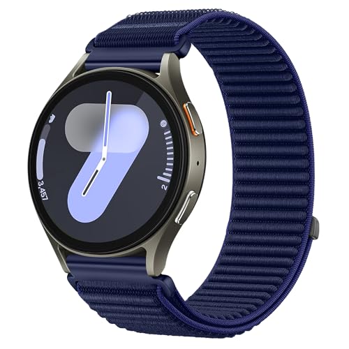XMUXI Nylon 20mm Watch Strap Compatible with Galaxy Watch 7/6/5/4 40mm 44mm Strap,Compatible with Huawei Watch GT3/GT2 42mm/Forerunner 165/158/Vivoactive 6/5/3 Quick Release Sport Band-image-21