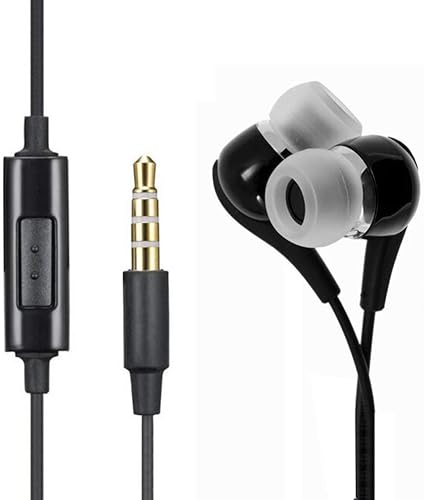 Auriculares con cable Auriculares manos libres Micrófono de 0.138 in Auriculares Auriculares Auriculares Micrófono K6A Compatible con Samsung Galaxy