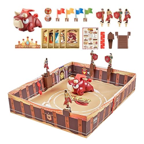 Juegos de Mesa Familiares | Juego Familiar De Toros | Juguete Interactivo Divertido para Niños Desarrollo Entretenimiento Aula