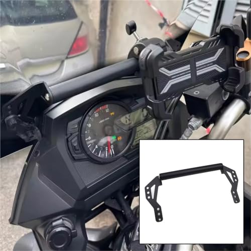 Barra de soporte GPS Suzuki V-Strom 650XT anclaje de aluminio premium 2017-2024 2