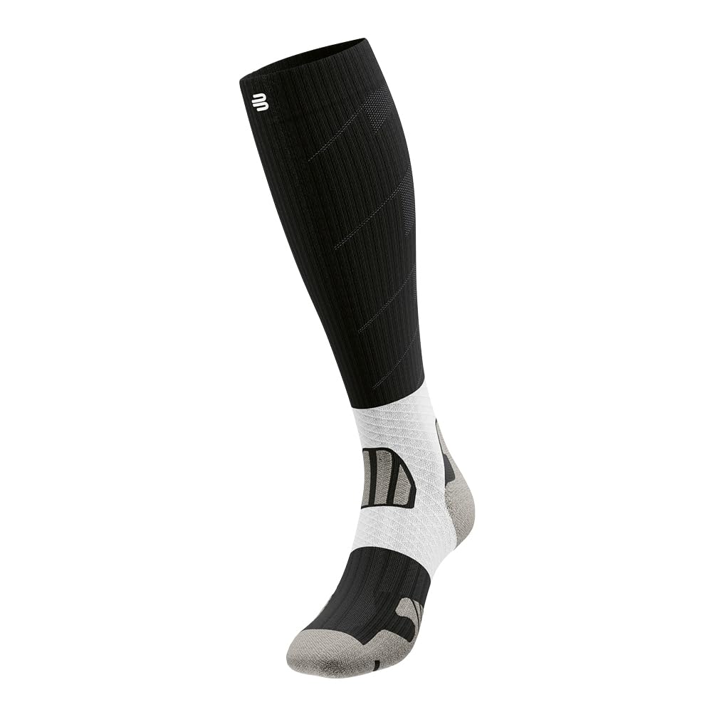 BAUERFEIND Trailrunning-Socken „Trail Run Compression Socks“, Herren Sportsocken mit Kompression, Stabilität im Sprunggelenk, 1 Paar