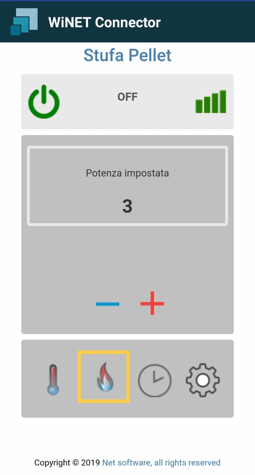 Controllo remoto WiFi Stufa a Pellet Aria - completo di cavi - Funziona con La Nordica - Extraflame – Piazzetta - ed altri marchi previa verifica col venditore. Compatibile con Alexa/Google