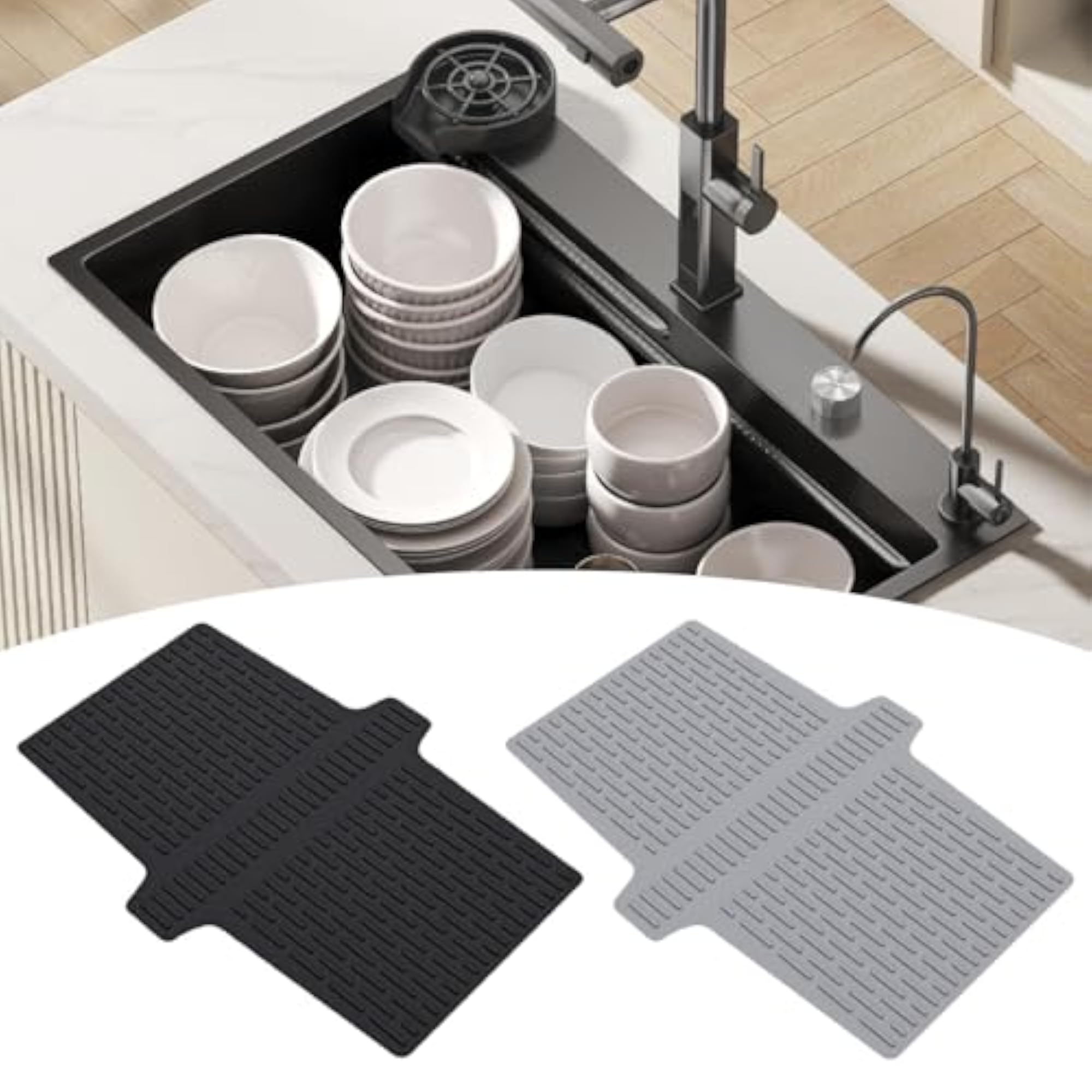 Kitchen Sink Saddle Protector Silicone Mat