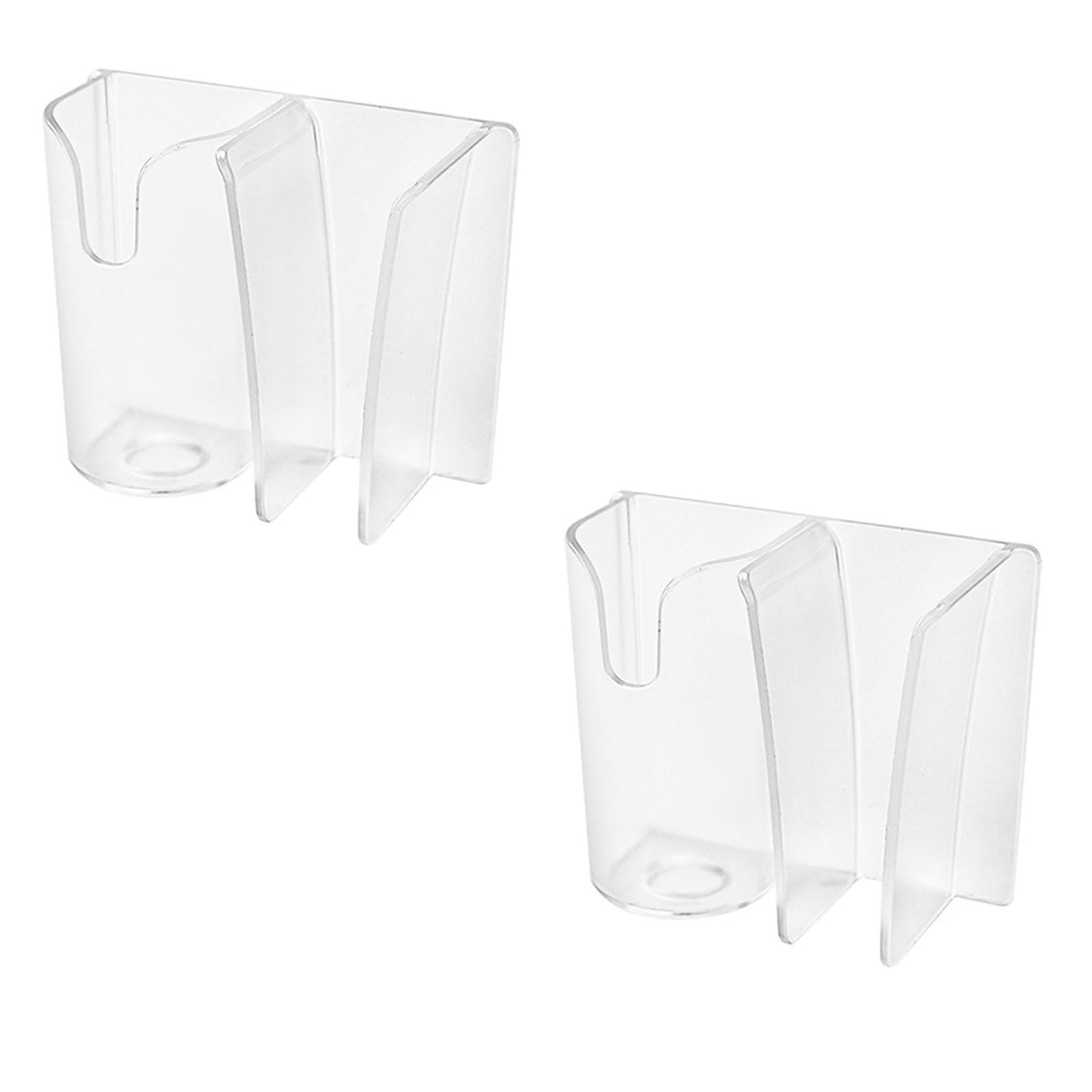 Tsophreniq Of 2 Electric Toothbrush Holders with Drainage Holes for Bathroom Organization Toothpaste Holder